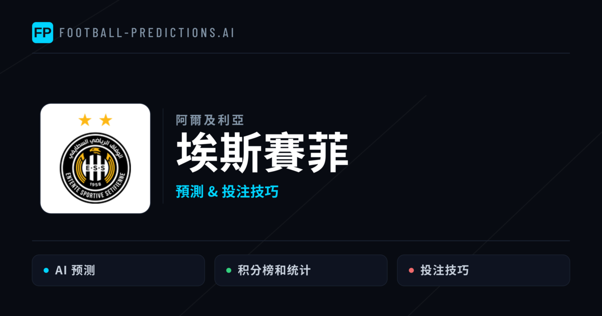 埃斯賽菲 運彩分析|足球預測與數據
