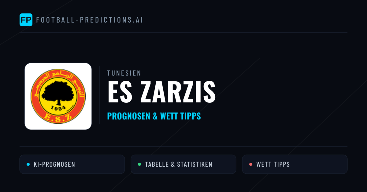 ES Zarzis Prognosen & Statistiken