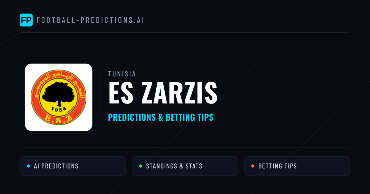 ES Zarzis Predictions & Stats