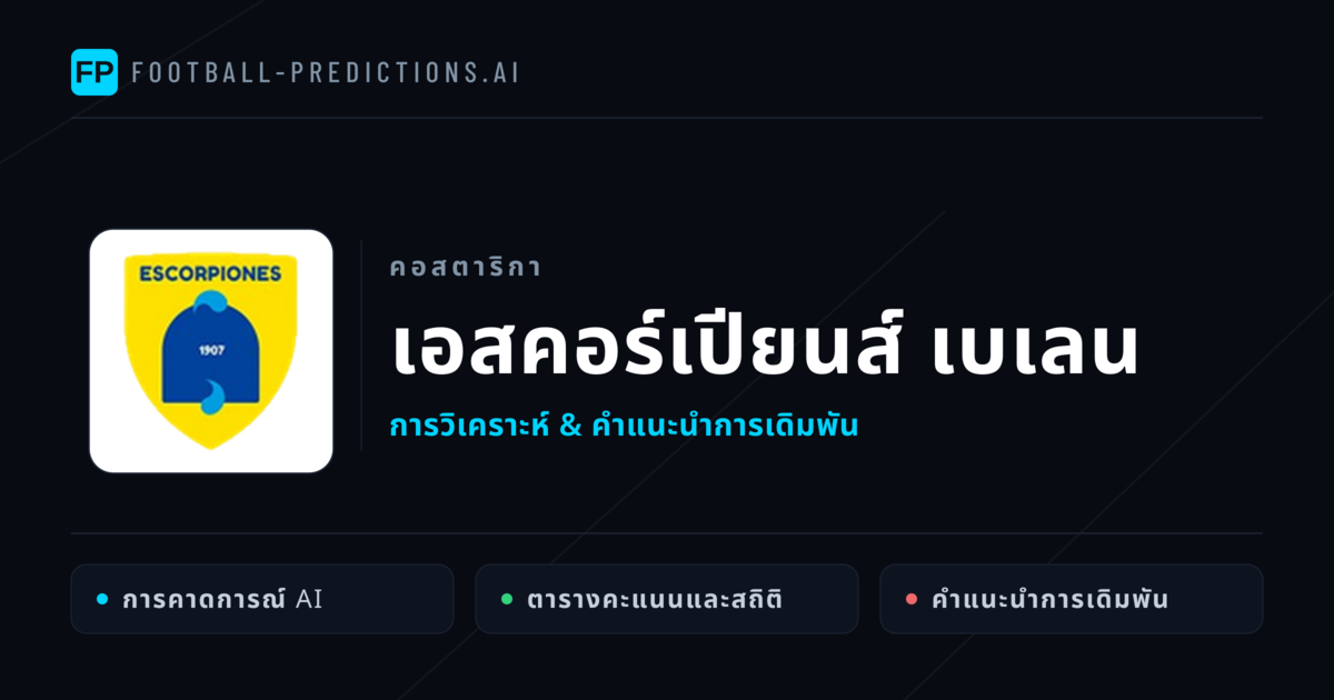 เอสคอร์เปียนส์ เบเลน การวิเคราะห์และสถิติ