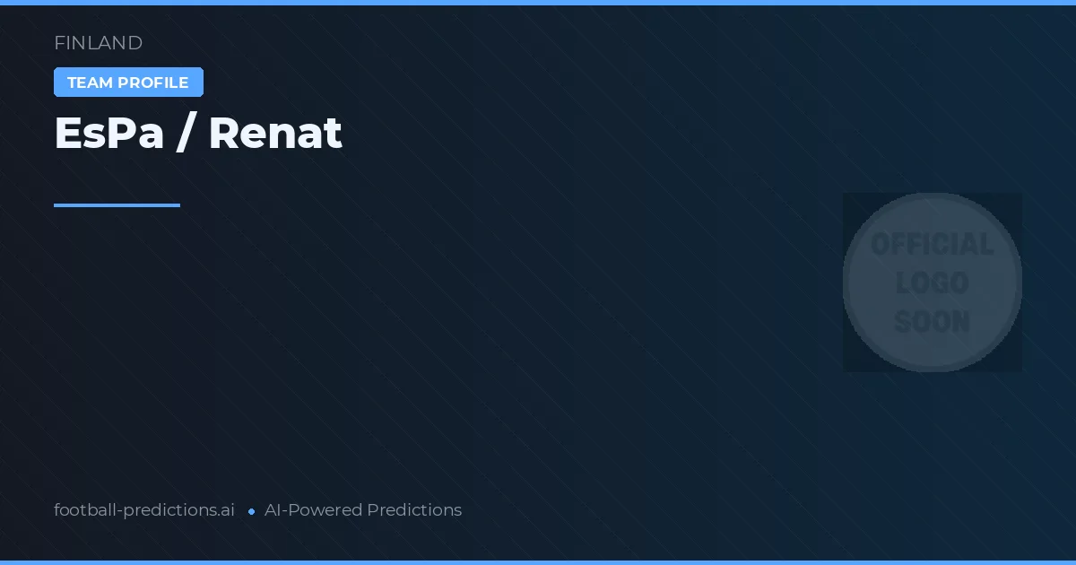 EsPa / Renat Predictions & Stats