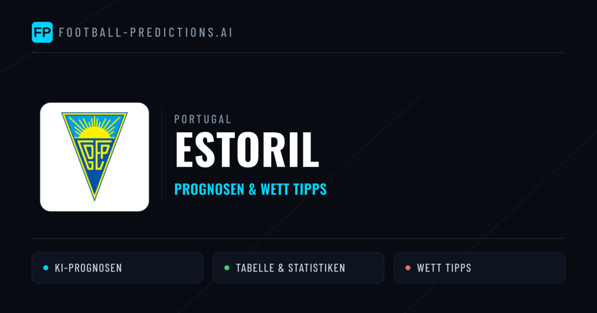Estoril Prognosen & Statistiken