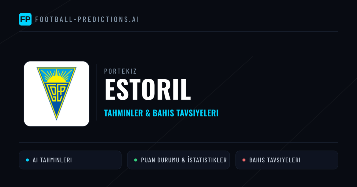 Estoril Tahminleri & İstatistikler