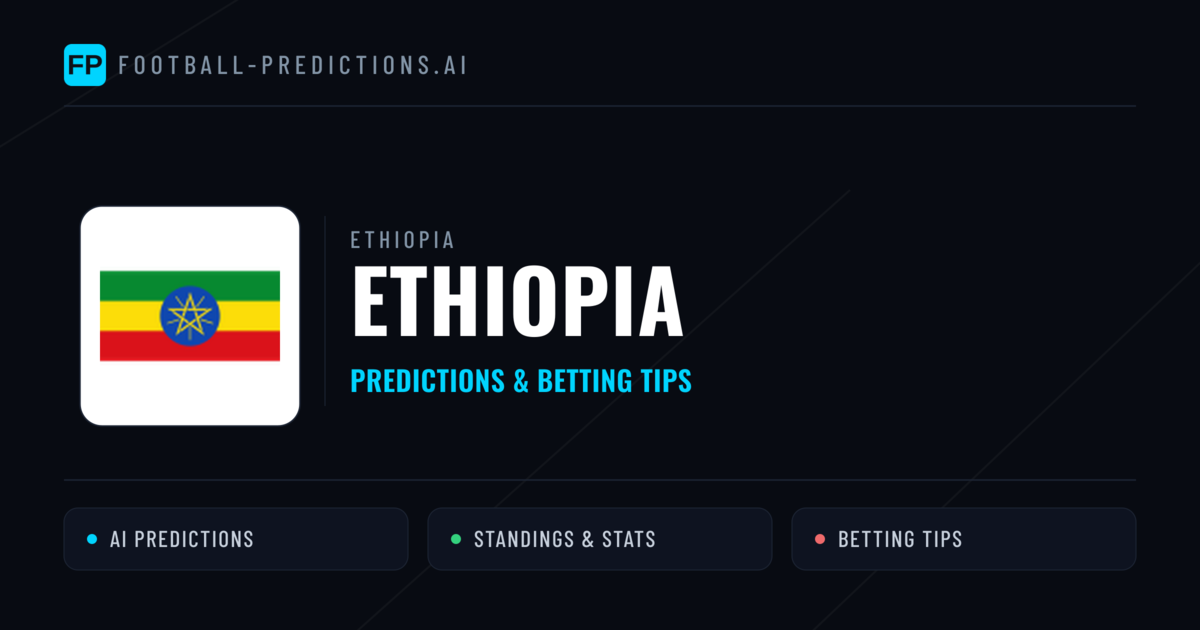 Ethiopia Predictions & Stats