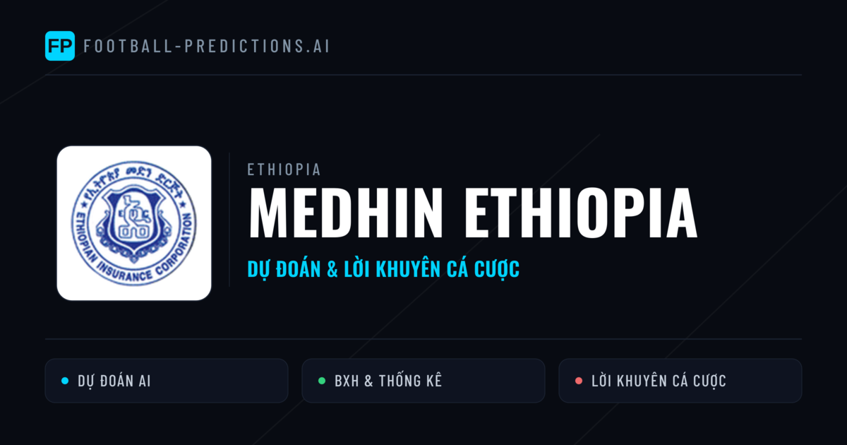 Medhin Ethiopia Dự đoán & Thống kê