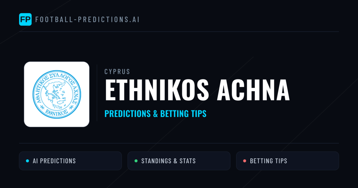 Ethnikos Achna Predictions & Stats