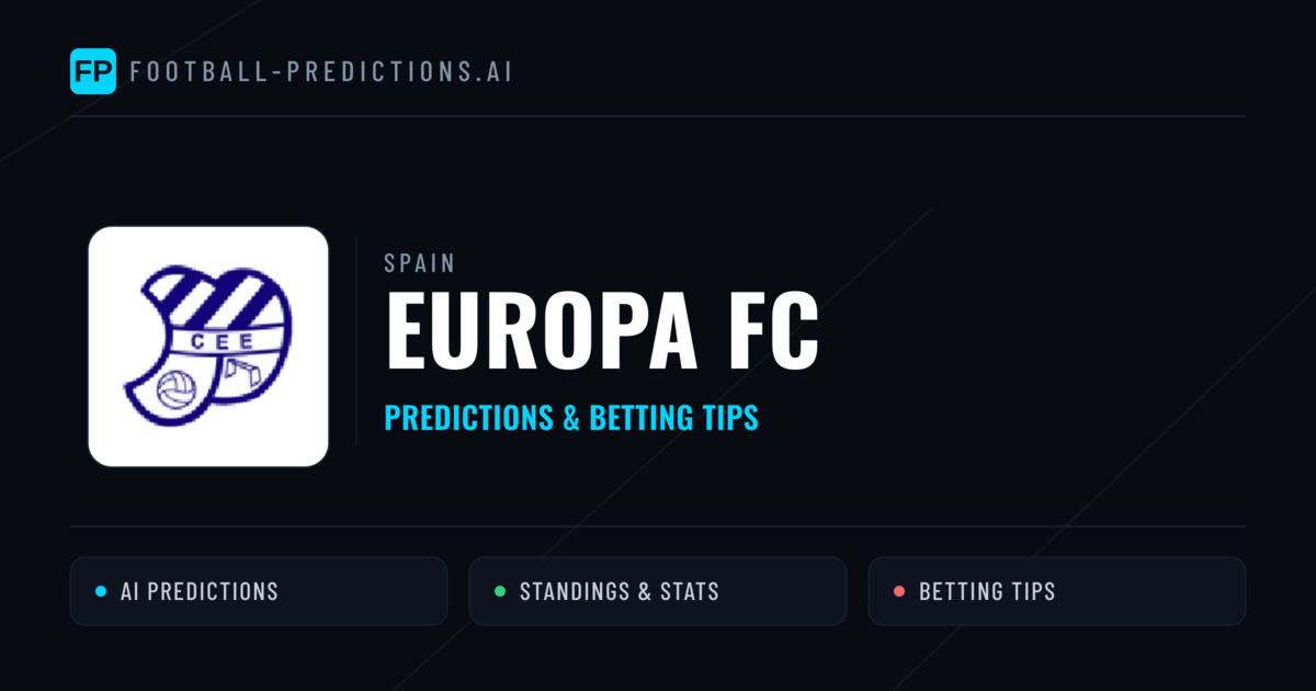 Europa Fc Predictions & Stats