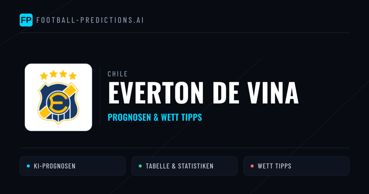 Everton de Vina Prognosen & Statistiken