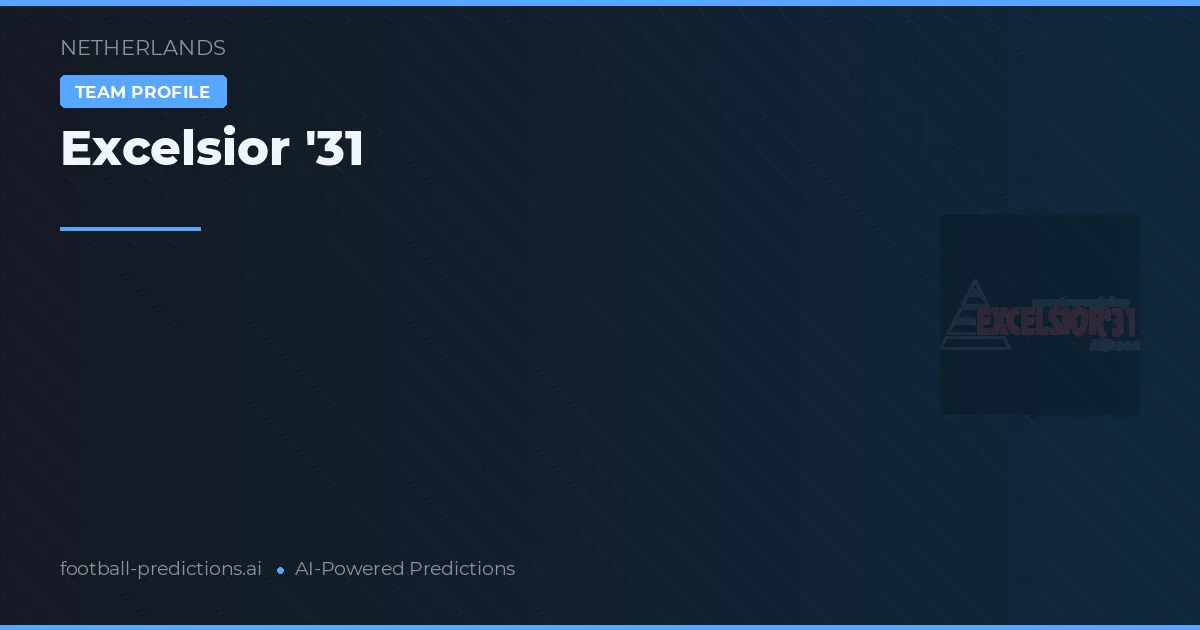 Excelsior '31 Prediksi & Statistik Piala Dunia