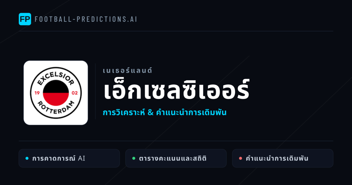 เอ็กเซลซิเออร์ การวิเคราะห์และสถิติ