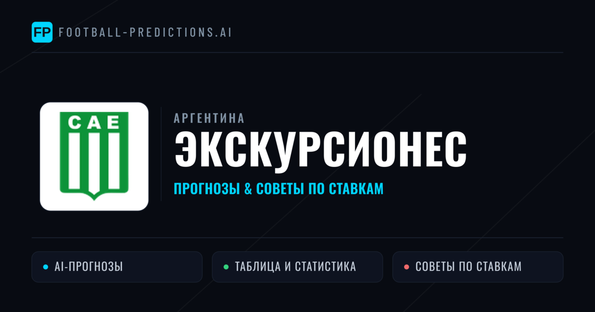 Экскурсионес прогнозы и статистика