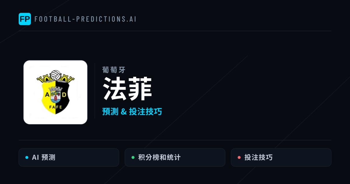 法菲 運彩分析|足球預測與數據