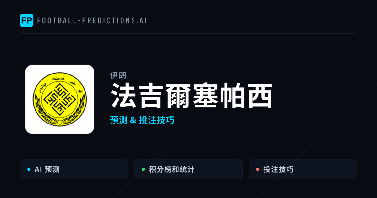 法吉爾塞帕西 運彩分析｜足球預測與數據