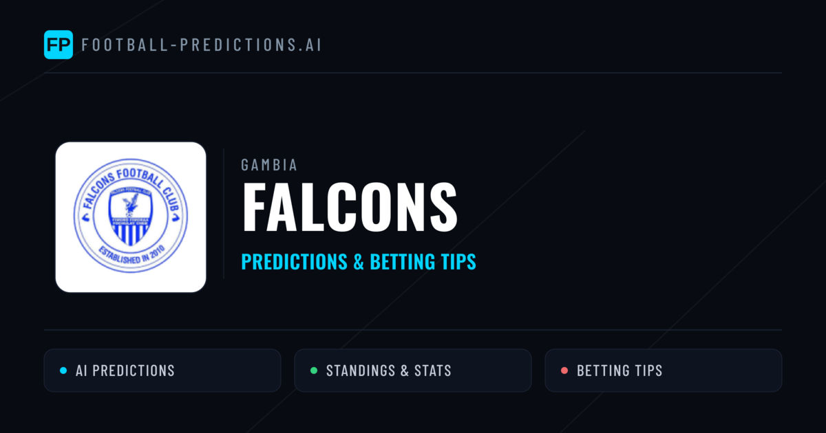 Falcons Predictions & Stats