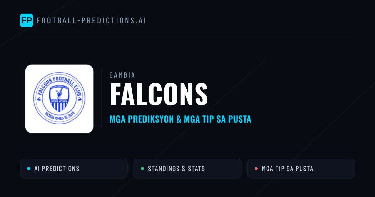 Falcons Predictions & Stats