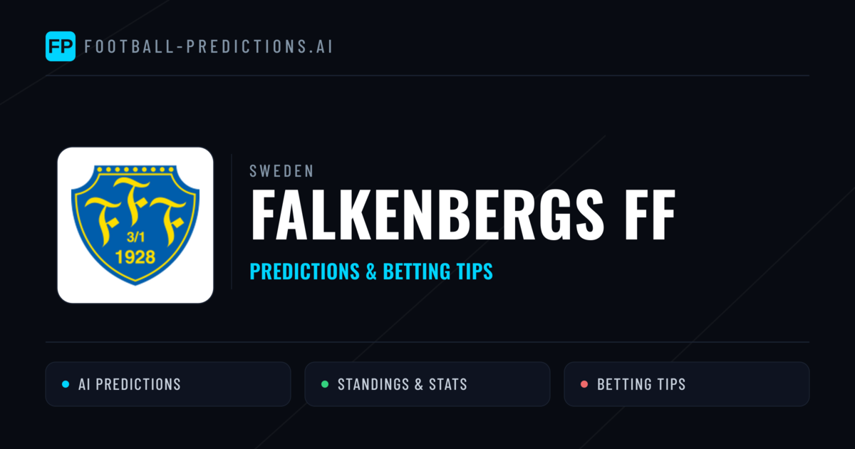 Falkenbergs FF Predictions & Stats