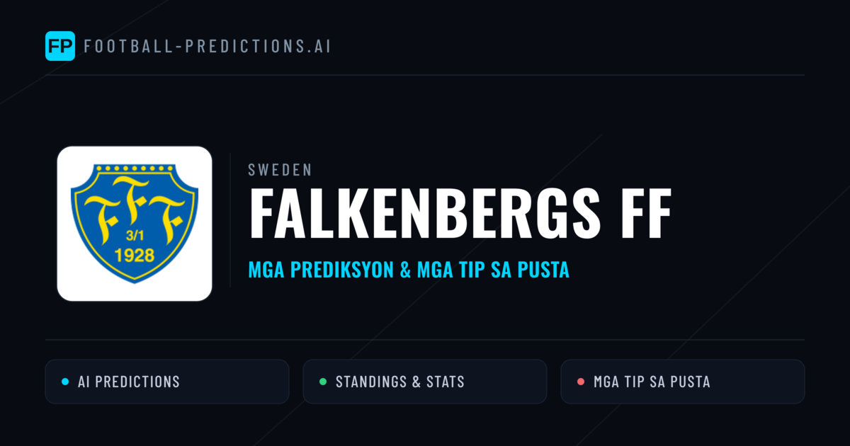 Falkenbergs FF Predictions & Stats