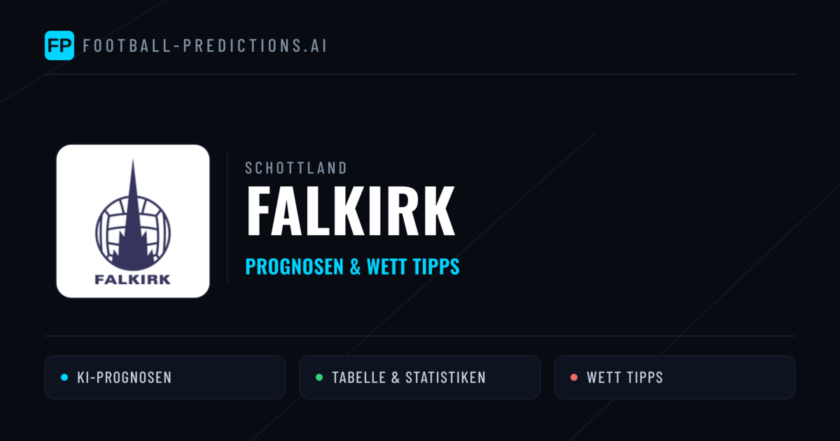 Falkirk Prognosen & Statistiken