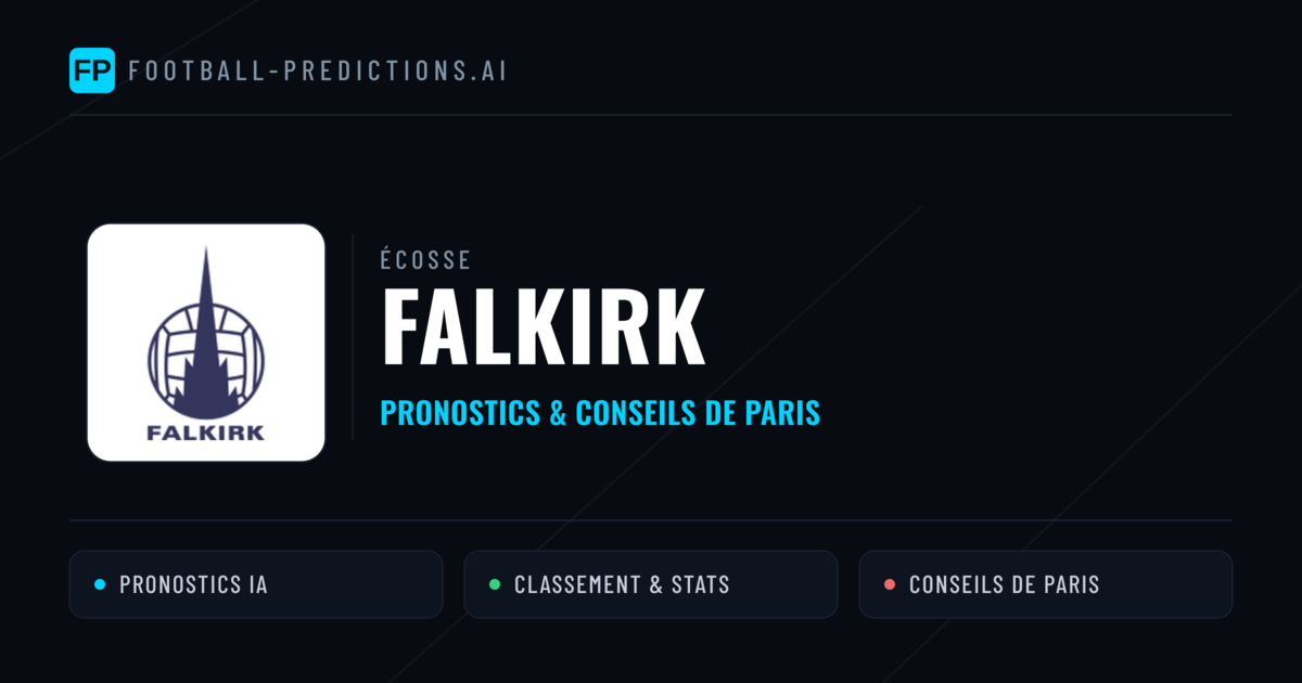 Falkirk Pronostics & Statistiques