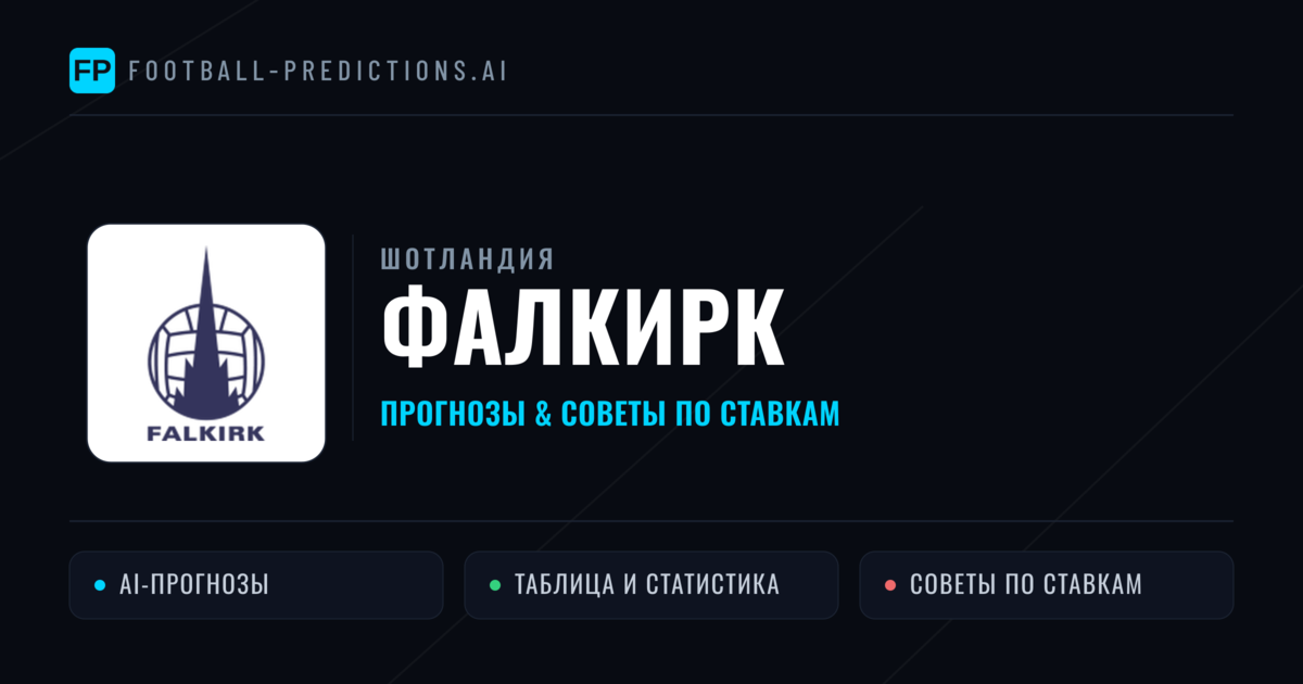Фалкирк прогнозы и статистика