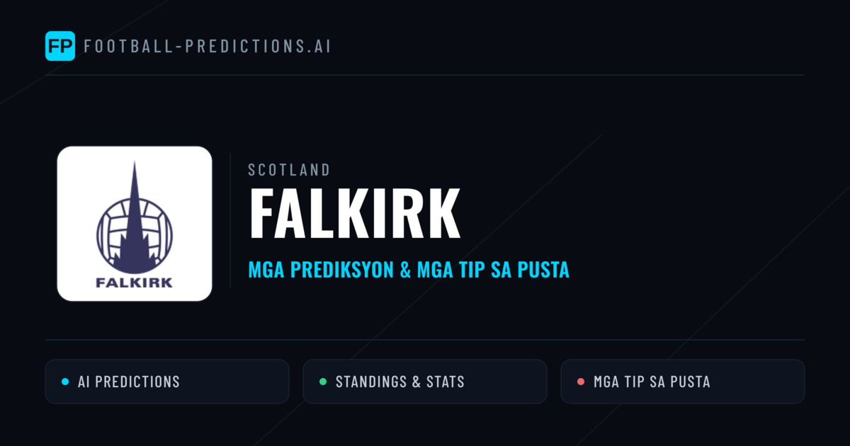 Falkirk Predictions & Stats