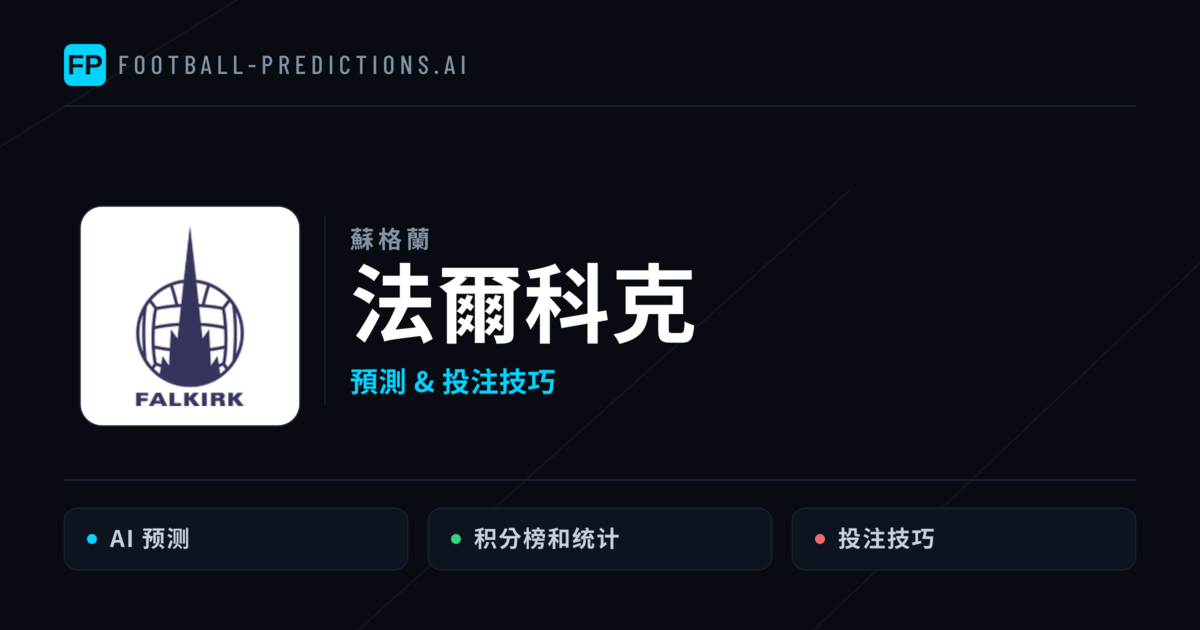 法爾科克 運彩分析|足球預測與數據