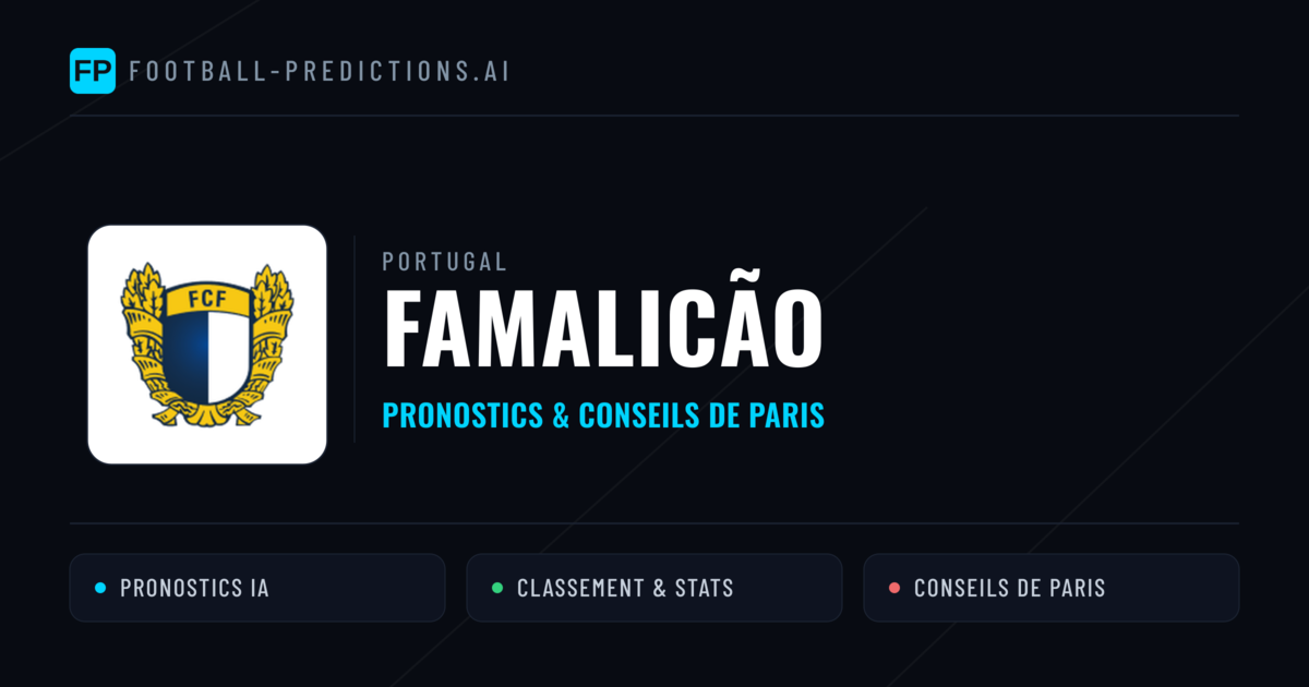 Famalicão Pronostics & Statistiques