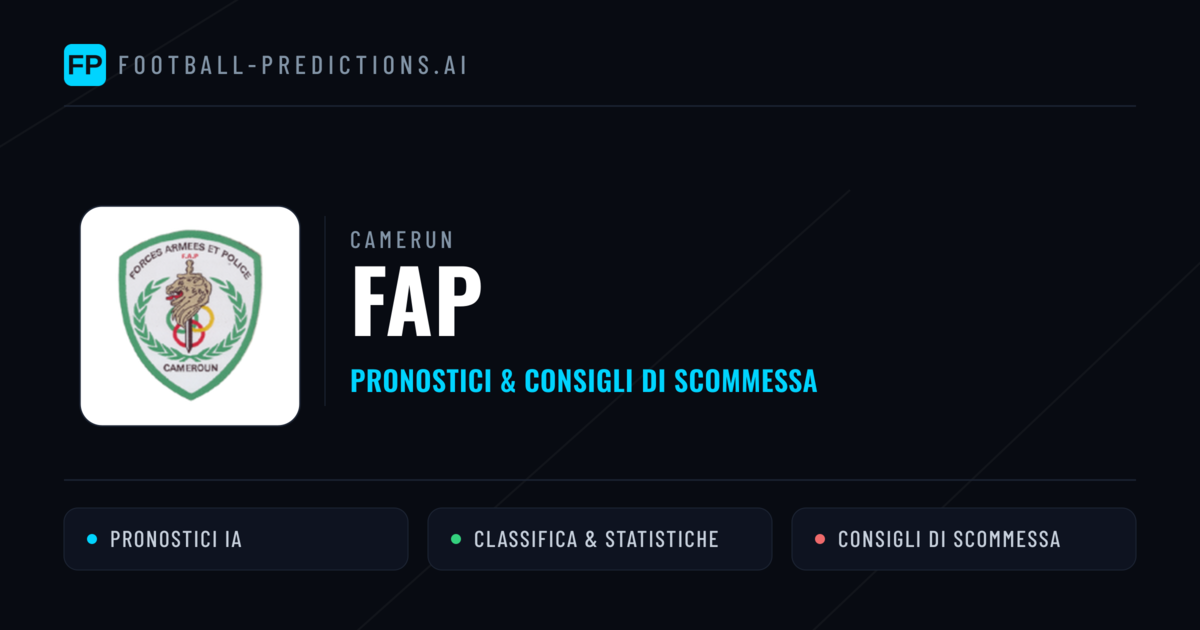 Pronostici e Statistiche FAP