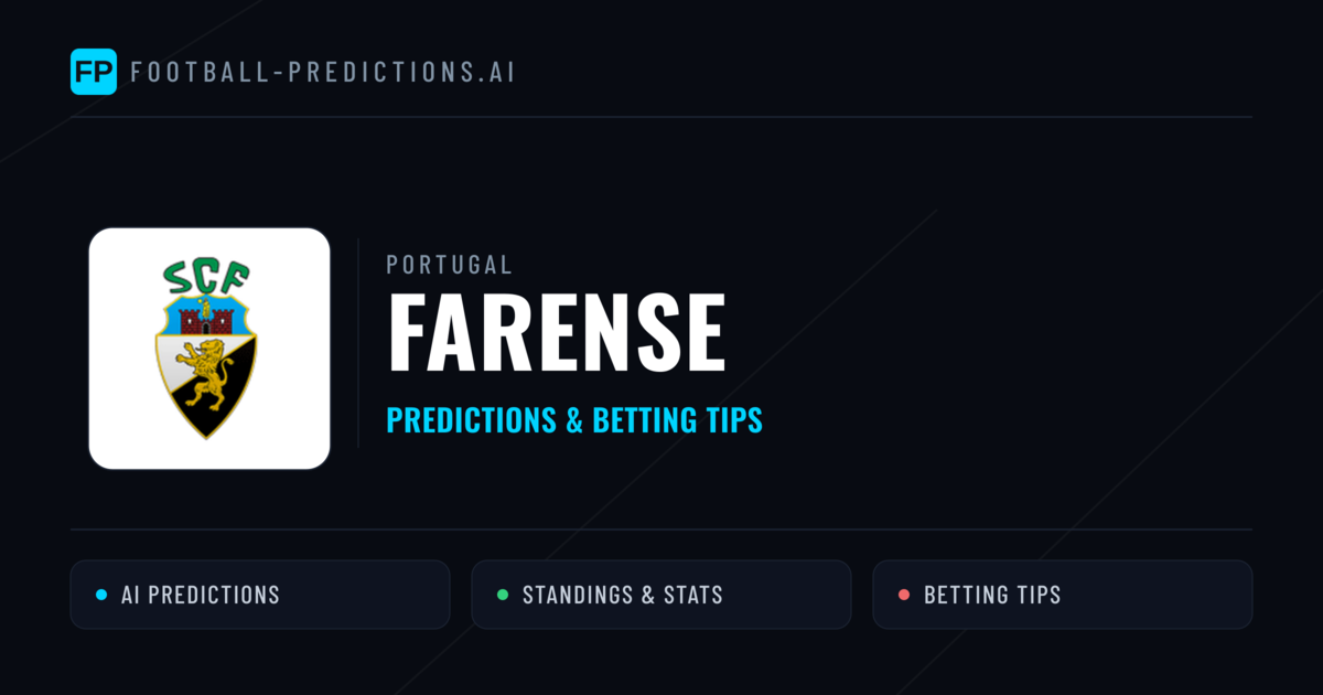Farense Predictions & Stats
