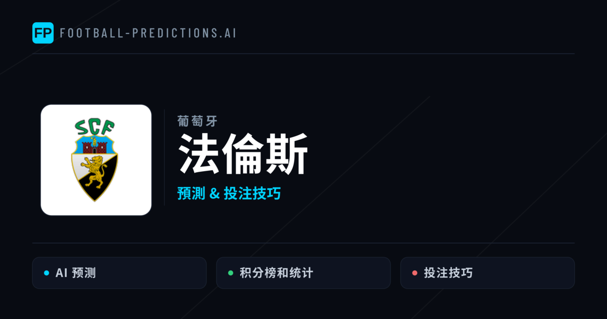 法倫斯 運彩分析｜足球預測與數據