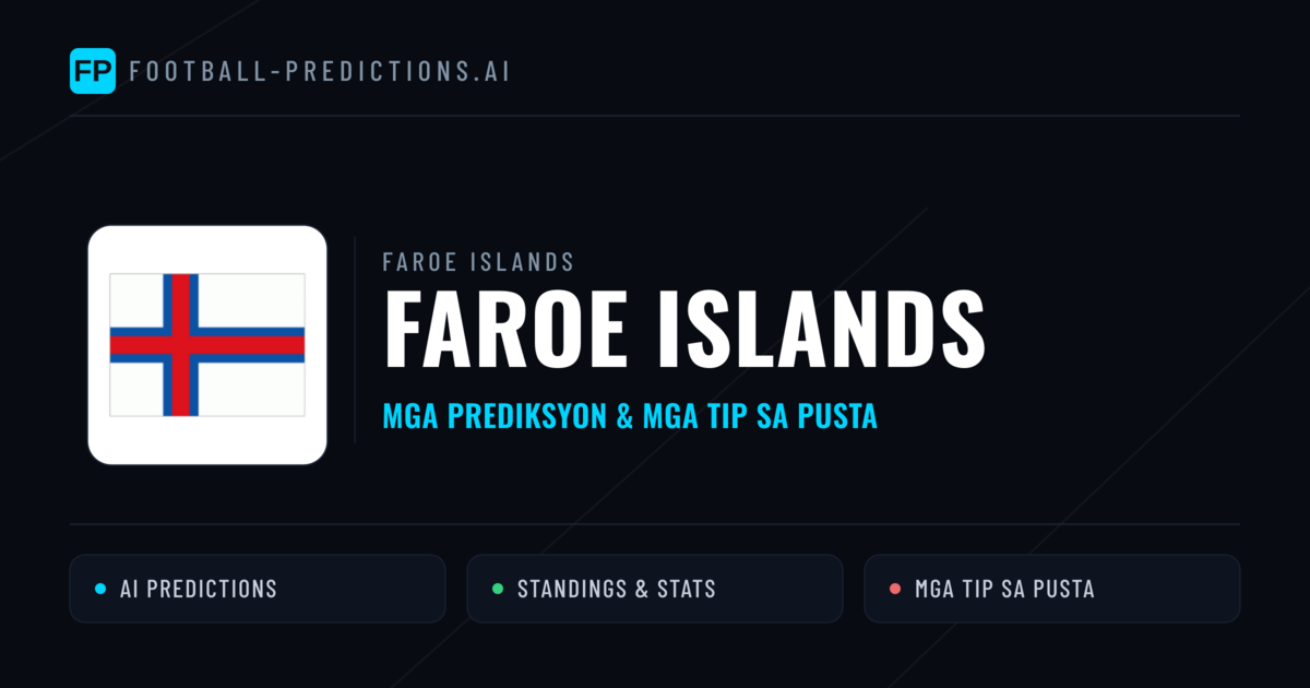 Faroe Islands Predictions & Stats