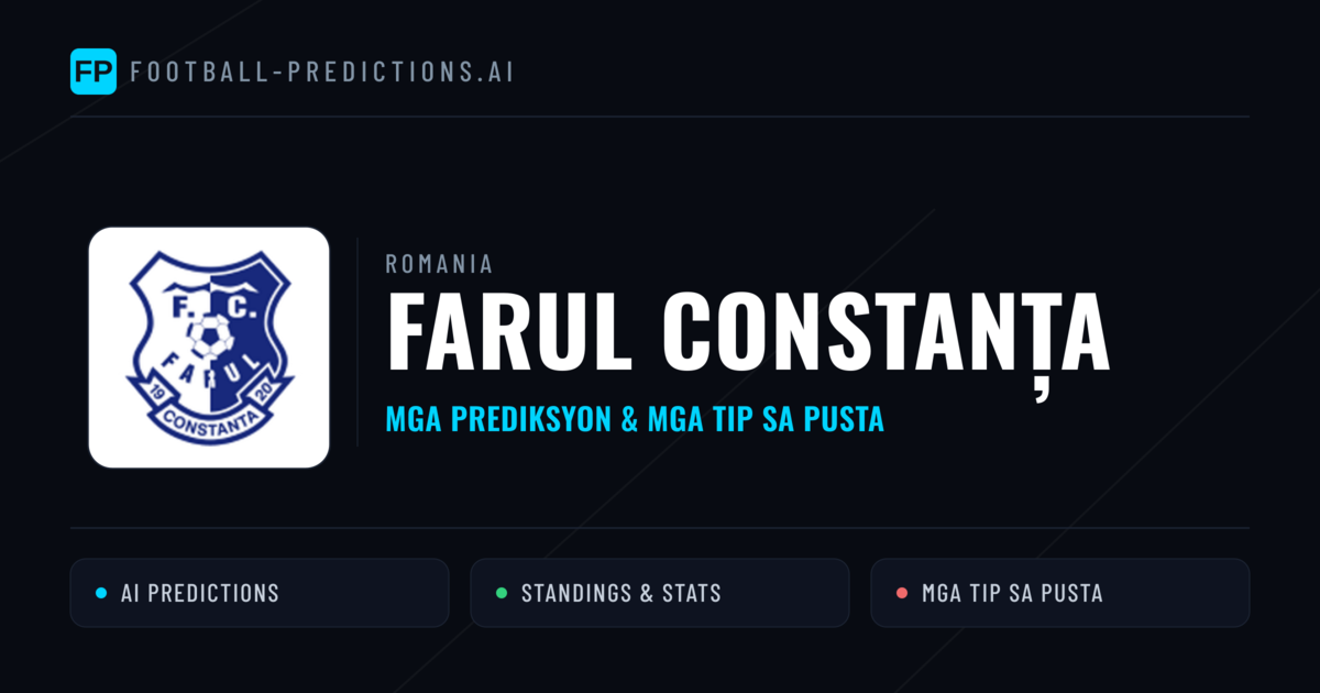 Farul Constanța Predictions & Stats