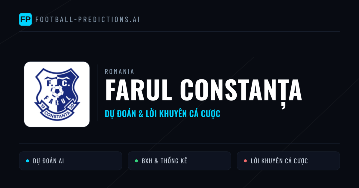 Farul Constanța Dự đoán & Thống kê