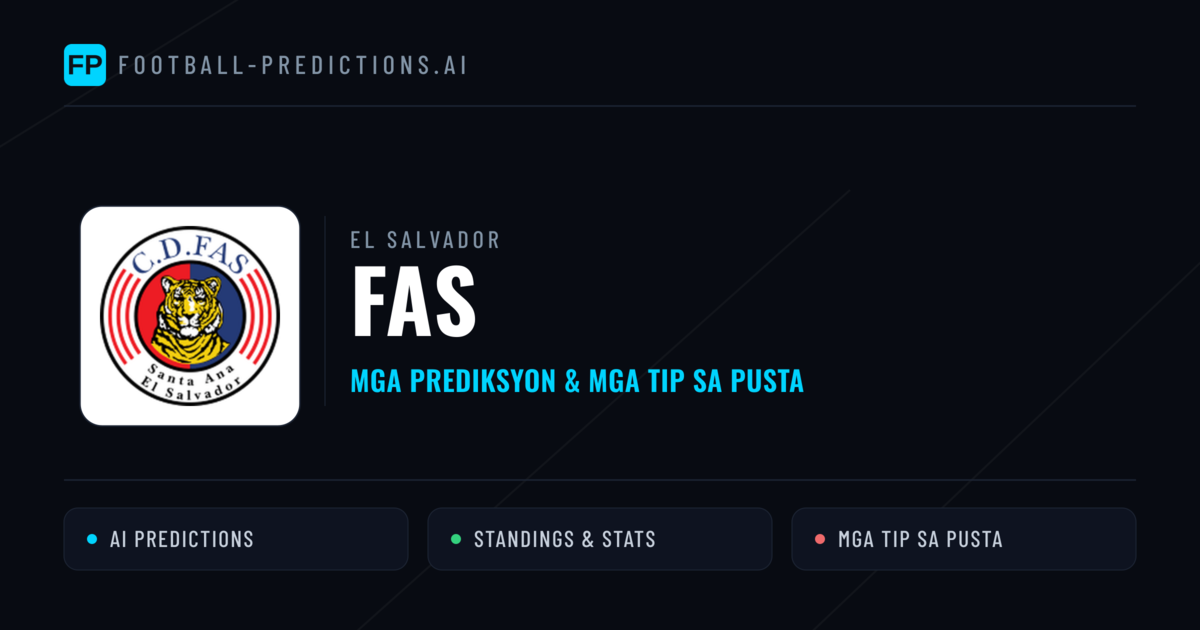FAS Predictions & Stats