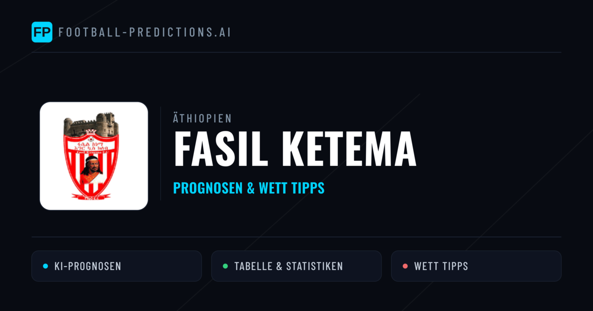 Fasil Ketema Prognosen & Statistiken