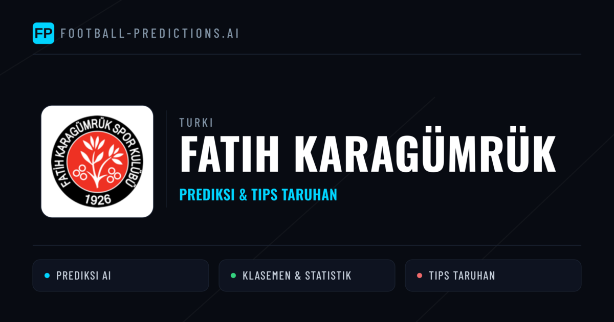 Fatih Karagümrük Prediksi & Statistik Piala Dunia