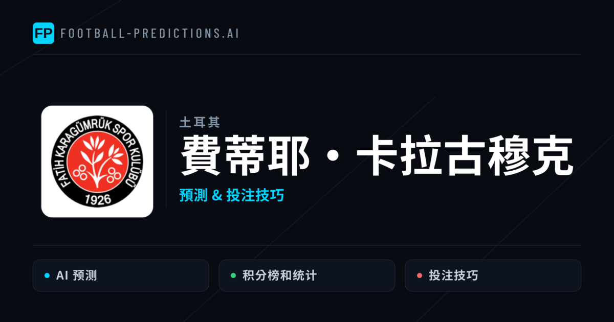 費蒂耶·卡拉古穆克 運彩分析｜足球預測與數據