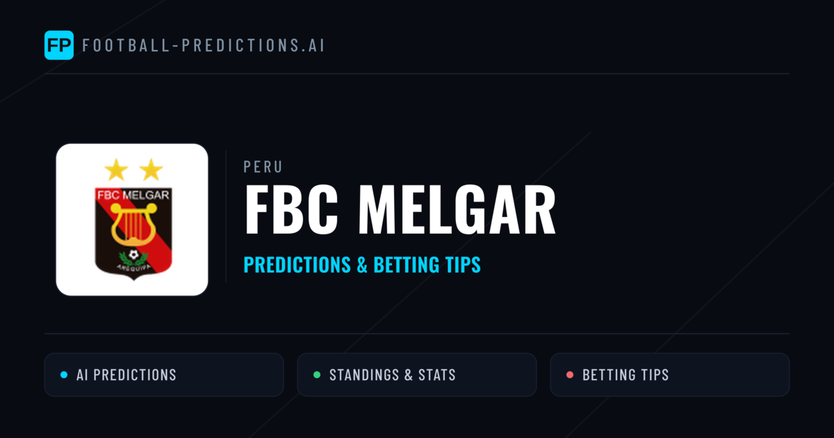FBC Melgar Predictions & Stats
