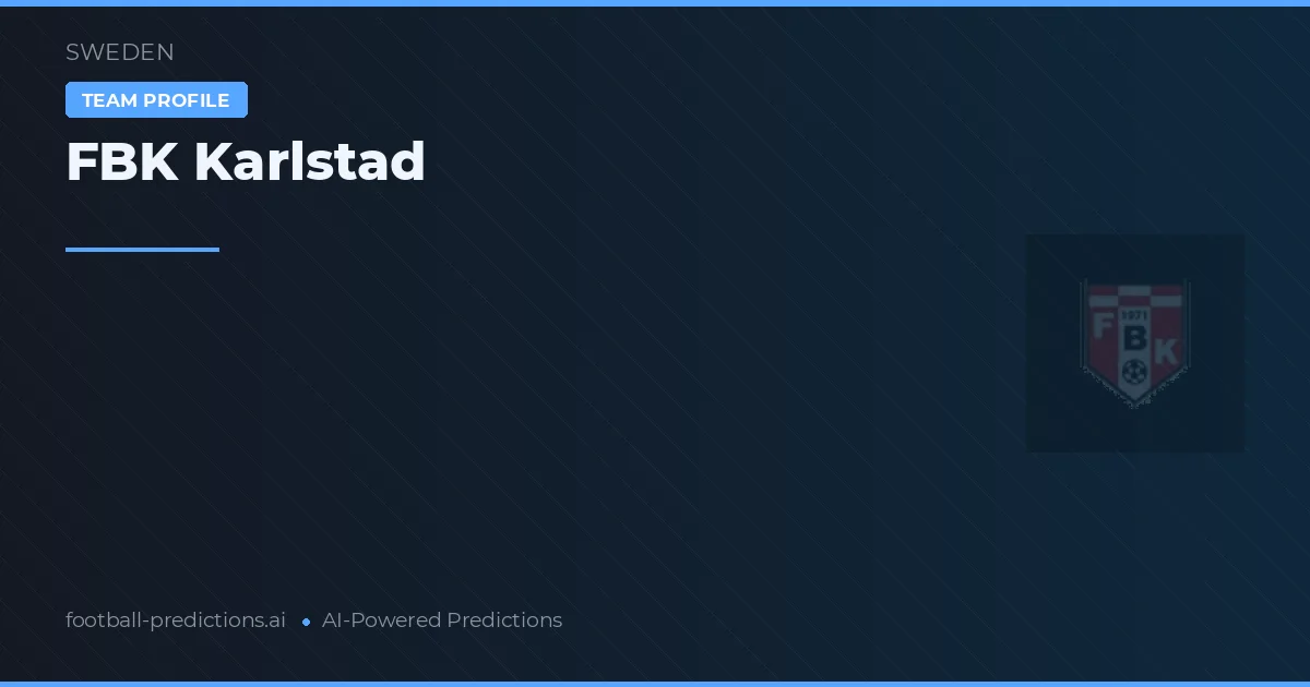 FBK Karlstad Predictions & Stats