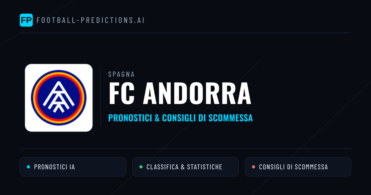 Pronostici e Statistiche FC Andorra