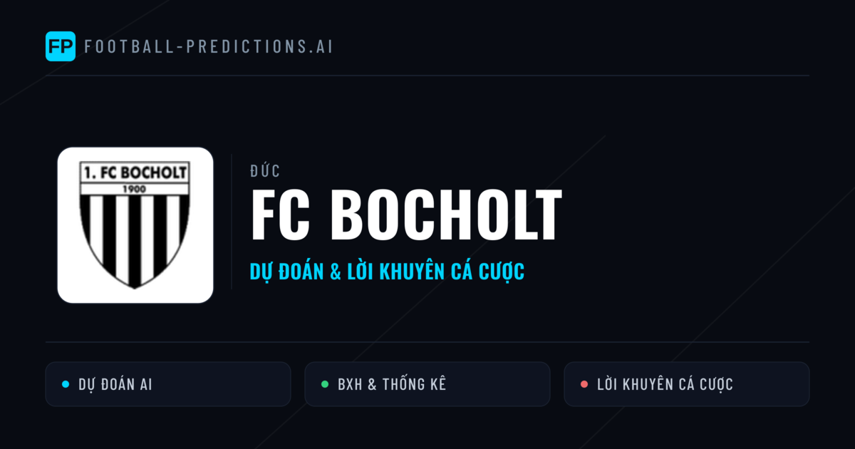 FC Bocholt Dự đoán & Thống kê