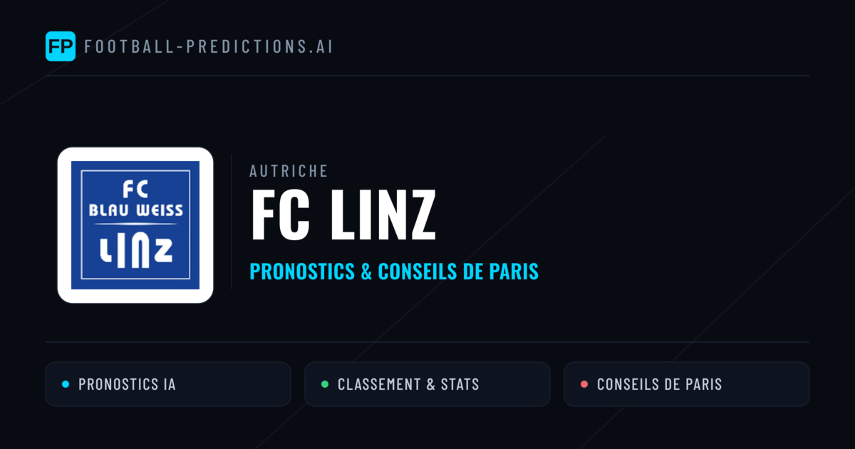 FC Linz Pronostics & Statistiques