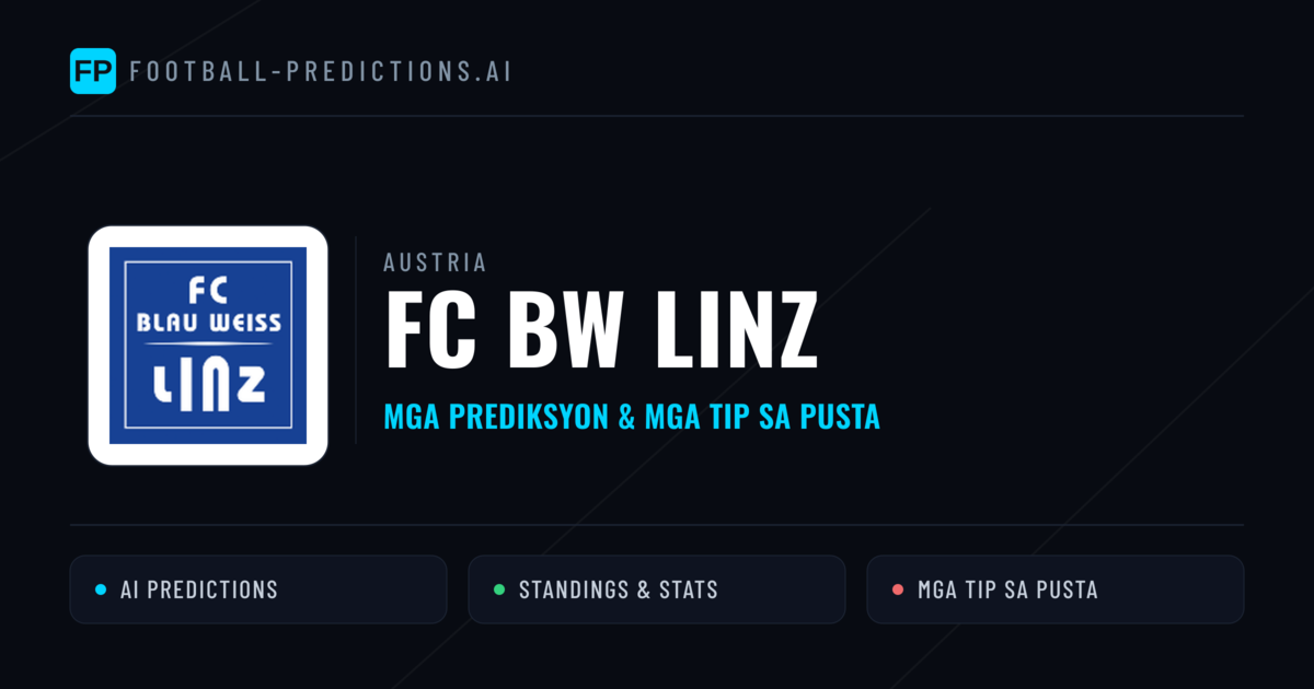 FC BW Linz Predictions & Stats