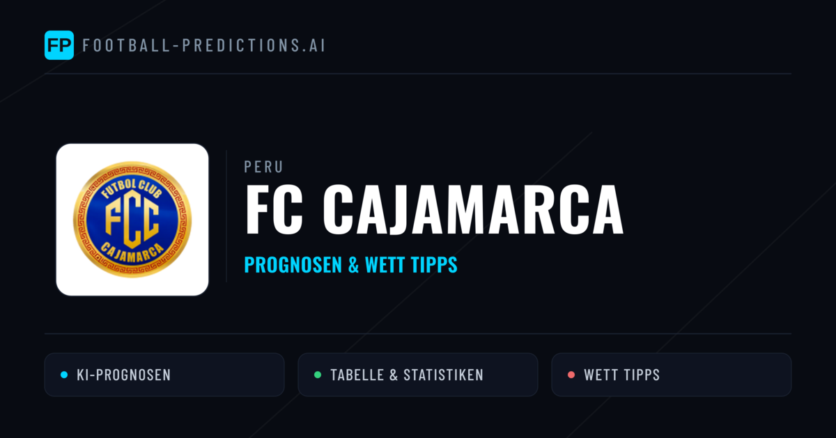 FC Cajamarca Prognosen & Statistiken