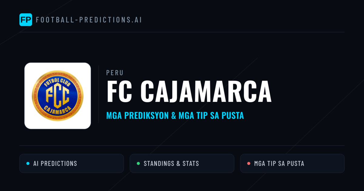 FC Cajamarca Predictions & Stats