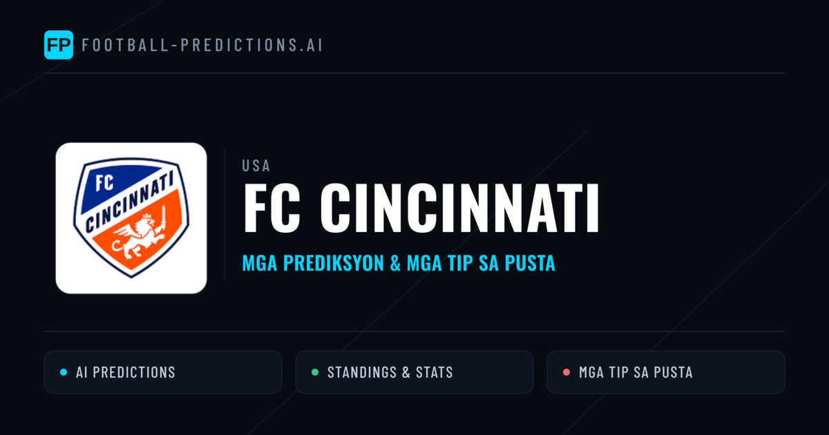 FC Cincinnati Predictions & Stats