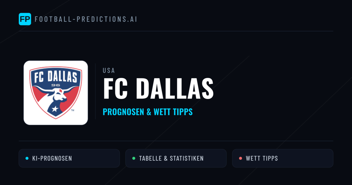 FC Dallas Prognosen & Statistiken