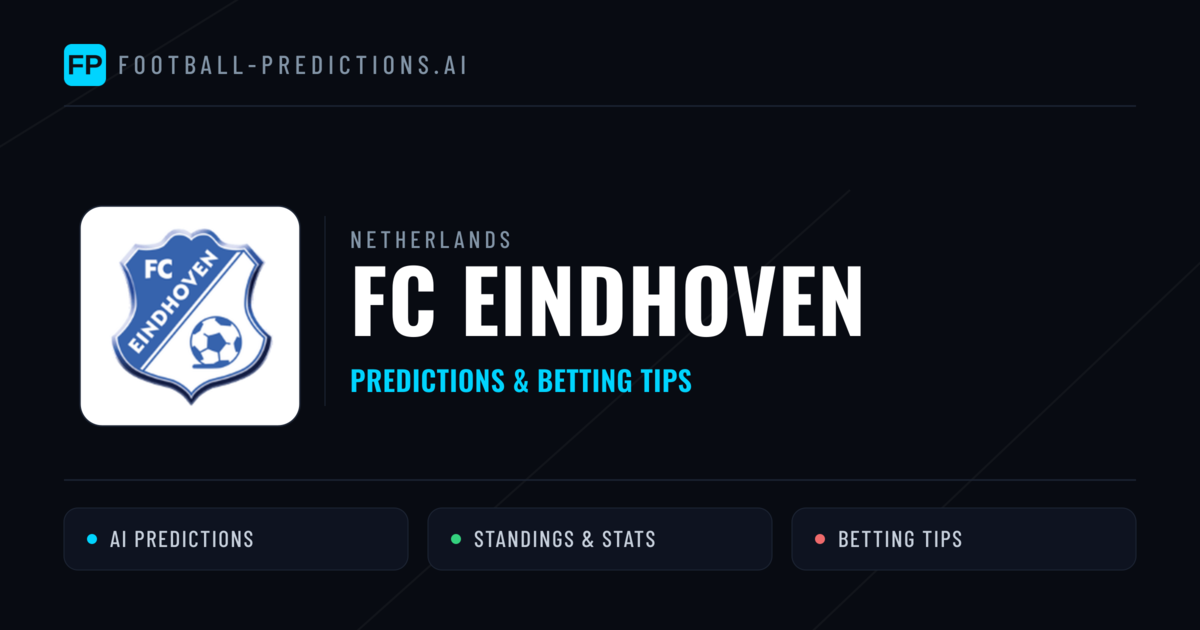 FC Eindhoven Predictions & Stats