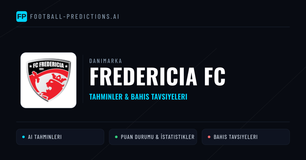 Fredericia FC Tahminleri & İstatistikler