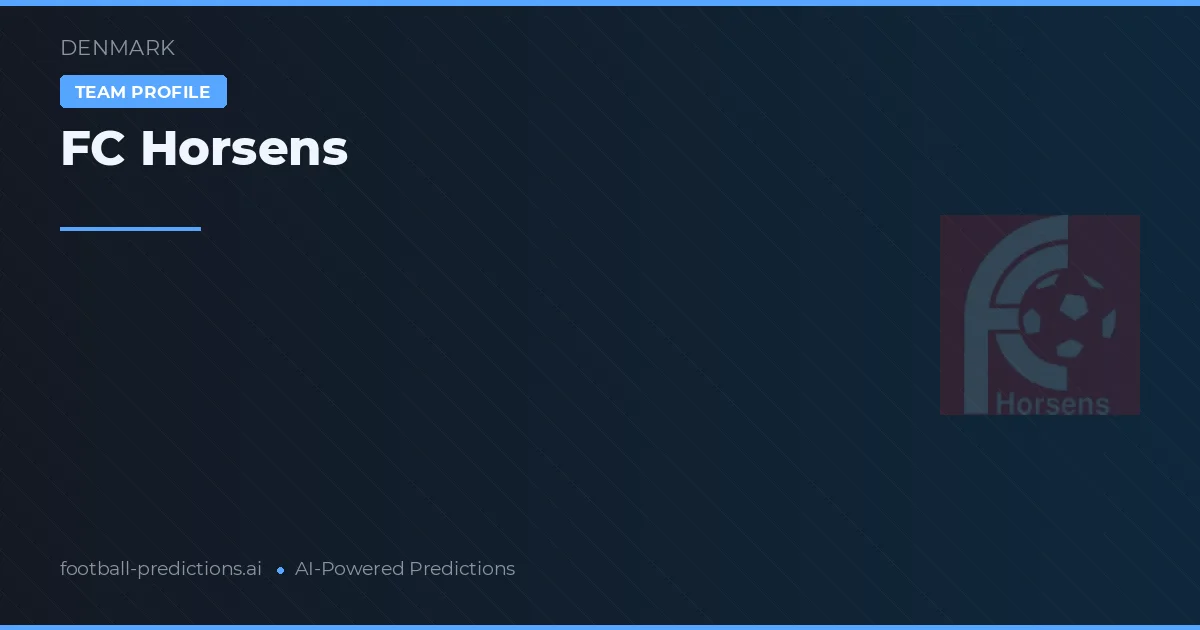 FC Horsens Predictions & Stats